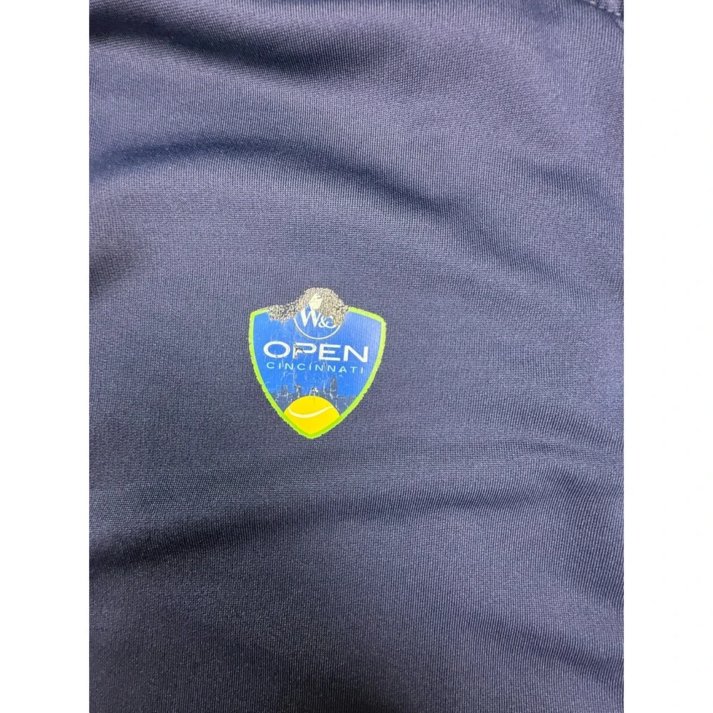 FILA Cincinnati Western & Southern Open Tennis Track Jacket Navy Blue Men's XL